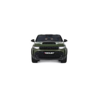 DACIA DUSTER REDUST SPORT 4X2 HYBRID GREEN 2025 OttO mobile 1:18 Resinemodell (Türen, Motorhaube... nicht zu öffnen!)